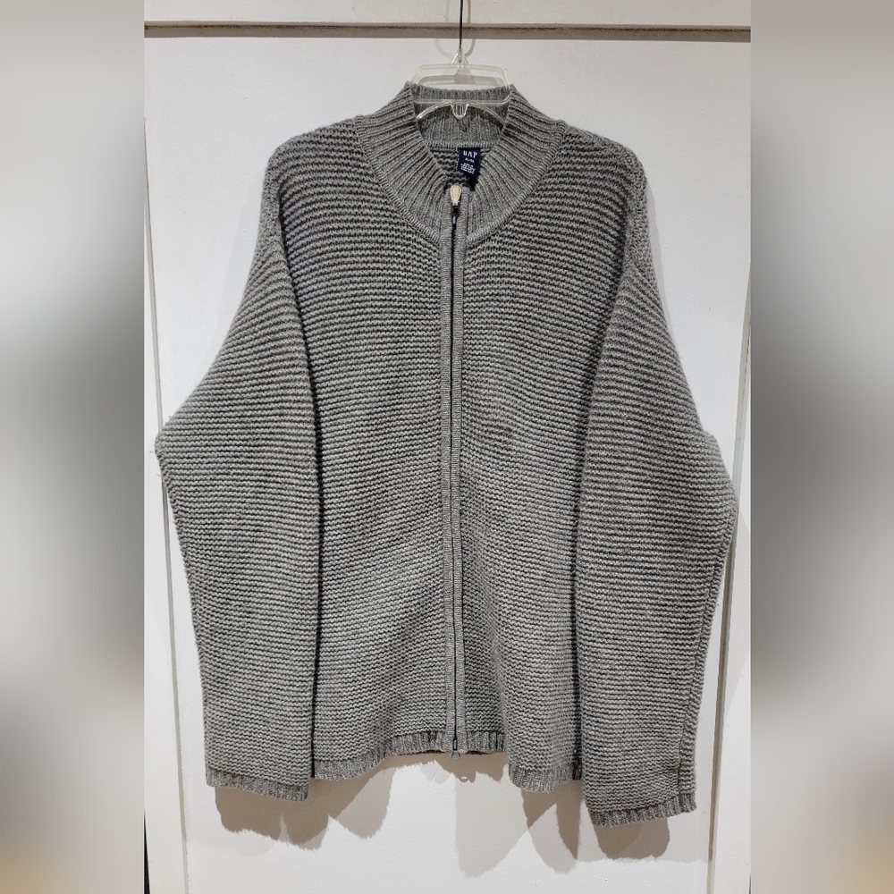 Gap Y2k Lambswool Cardigan Sweater
